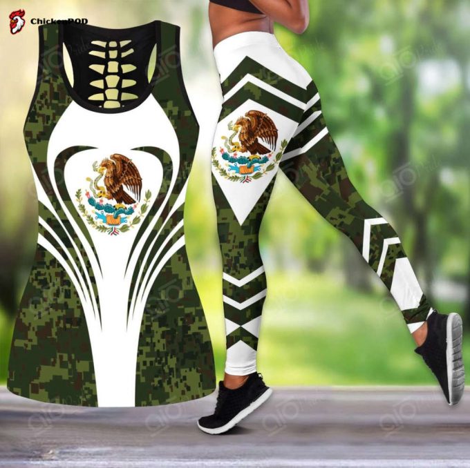 Sport Gift – Mexico In My Heart Hollow Tank Top Or Legging