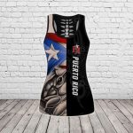 Sport Gift – Puerto Rico Coqui Frog Hollow Tank Top or Legging