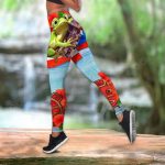 Sport Gift – Puerto Rico Frog & Flower Version 2 Hollow Tank Top or Legging