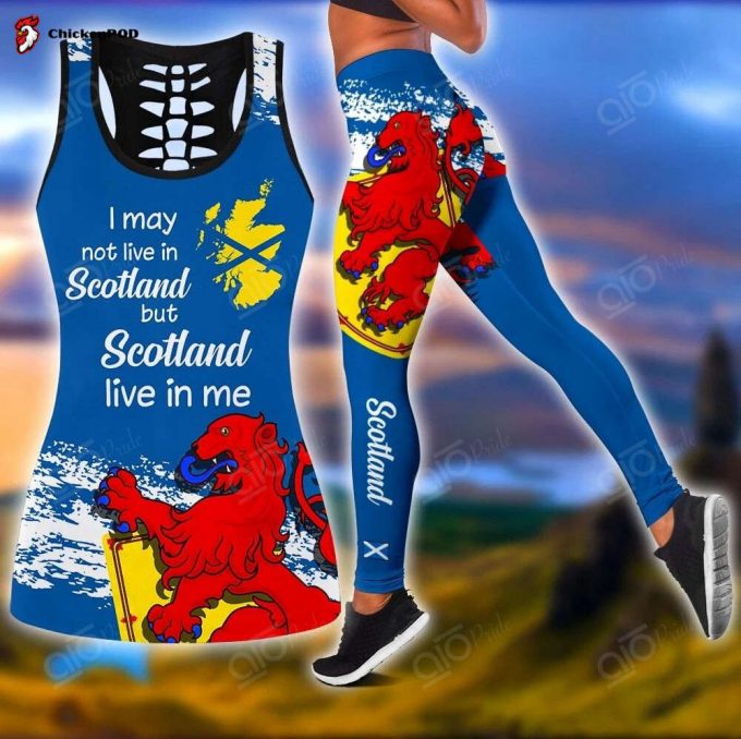 Sport Gift – Scotland Live In Me Hollow Tank Top Or Legging