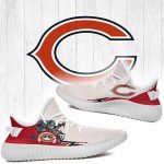 Superheroes Captain America Chicago Bears NFL Yeezy Sneaker For Men Women Fans