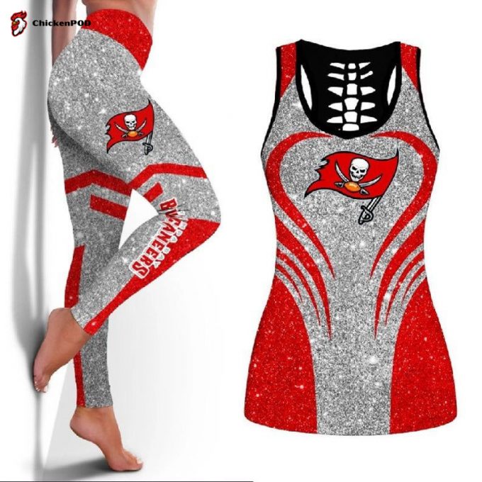 Tampa Bay Buccaneers Leggings And Tank Top 132