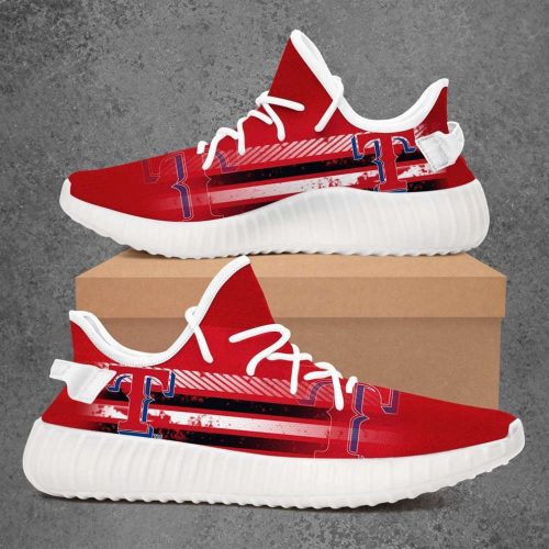 Texas Rangers Mlb Yeezy Sneaker For Fans