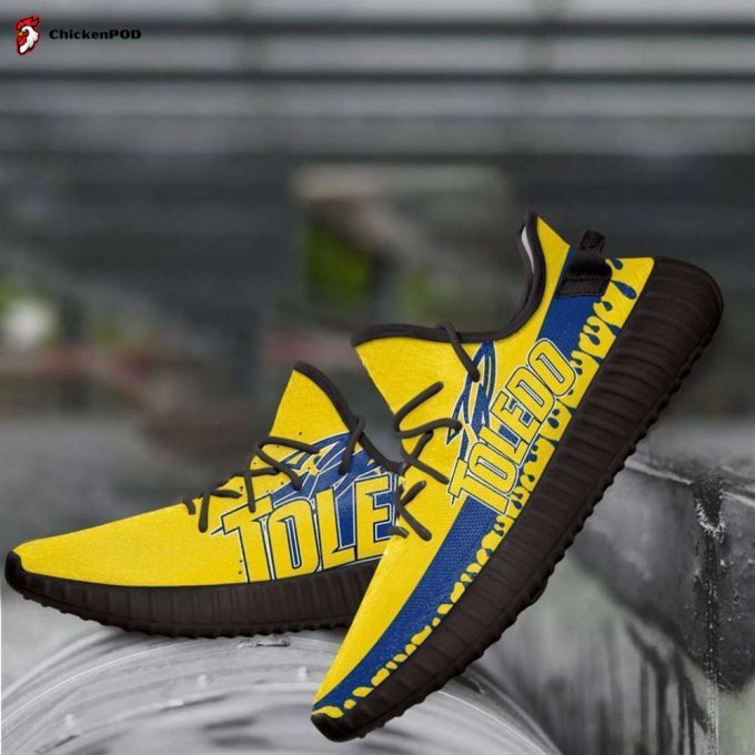 Toledo Rockets Ncaa Yeezy Sneaker For Men Women Fans