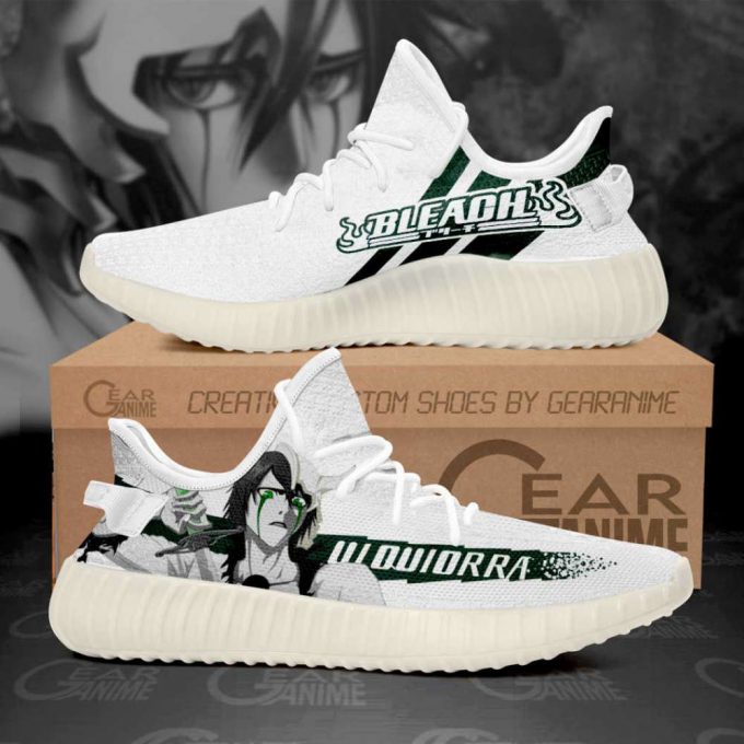 Ulquiorra Cifer Shoes Bleach Custom Anime Yeezy Sneaker For Men Women Fans