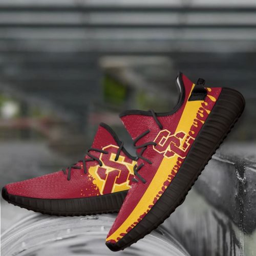 Usc Trojans NCAA Yeezy Sneaker For Men Women Fans