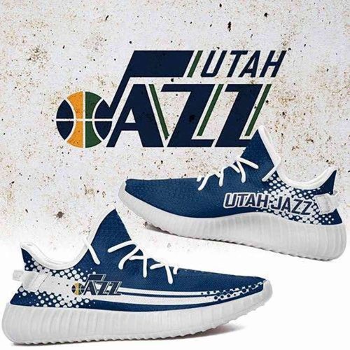 Utah Jazz NBA Yeezy Sneaker For Fans