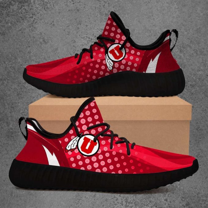 Utah Utes Ncaa Yeezy Sneaker For Men Women Fans