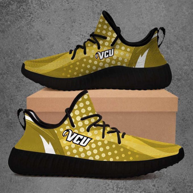 Vcu Rams Ncaa Yeezy Sneaker For Men Women Fans