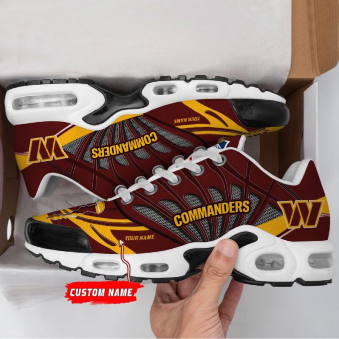 Washington Commanders Nfl Air Max Plus Sport Sneakers For Fan Gifts