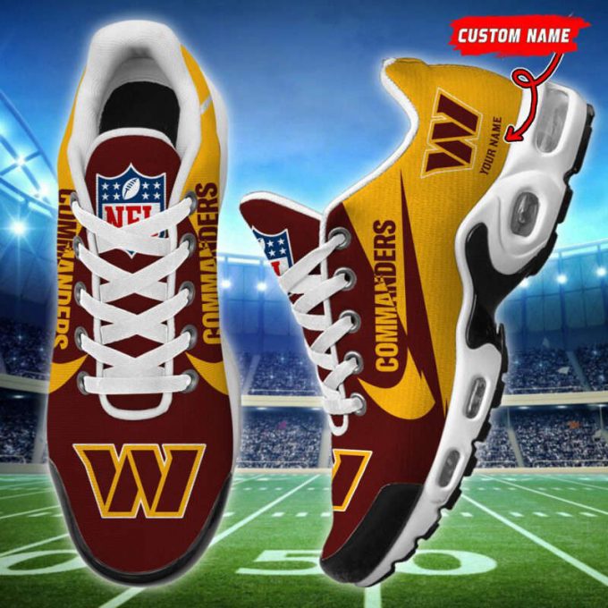 Washington Commanders Nfl Air Max Plus Sport Sneakers For Fan Gifts