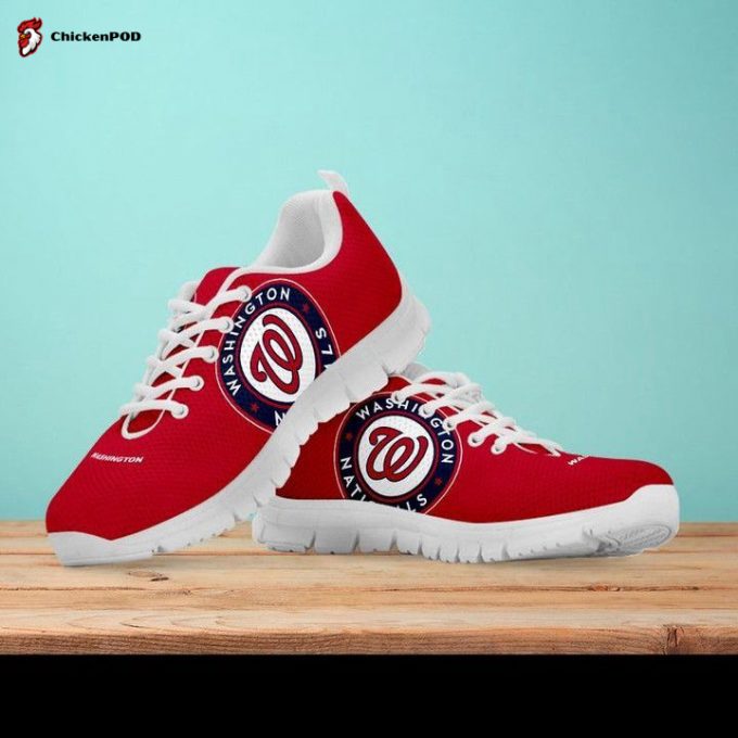 Washington Nationals Unisex Running Shoes For Fans Fan Gifts