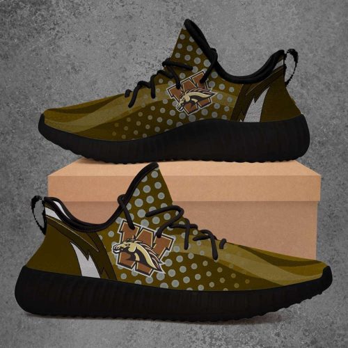 Western Michigan Broncos NCAA Yeezy Sneaker For Men Women Fans