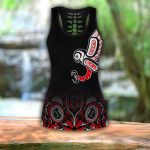 Xt Canada Day Haida 3D Printed Combo Legging Tank Top