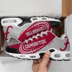 Alabama Crimson Tide NCAA Air Max Plus Sport Sneakers For Fan Gifts