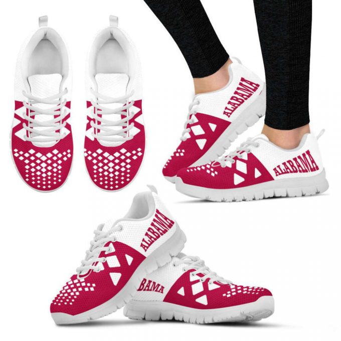 Alabama Crimson Tide Unisex Running Shoes For Fans Gifts