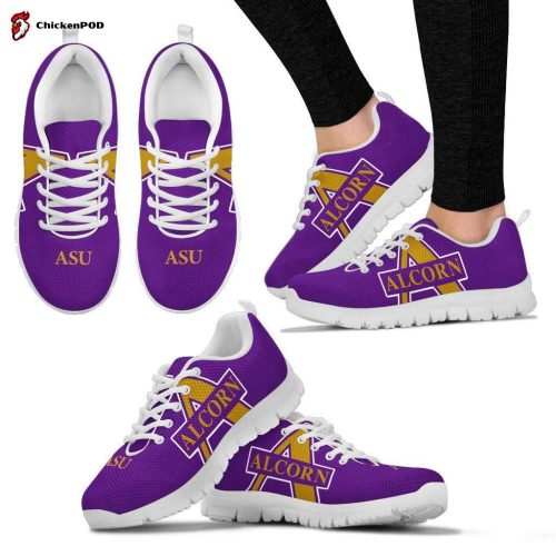 Alcorn State Braves Unisex Running Shoes For Fans Gifts