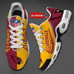 Arizona Cardinals NFL Half Color Air Max Plus Sport Sneakers For Fan Gifts