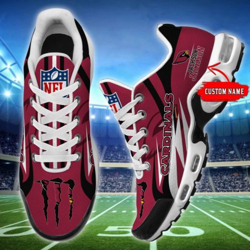 Arizona Cardinals NFL Monster Air Max Plus Sport Sneakers For Fan Gifts