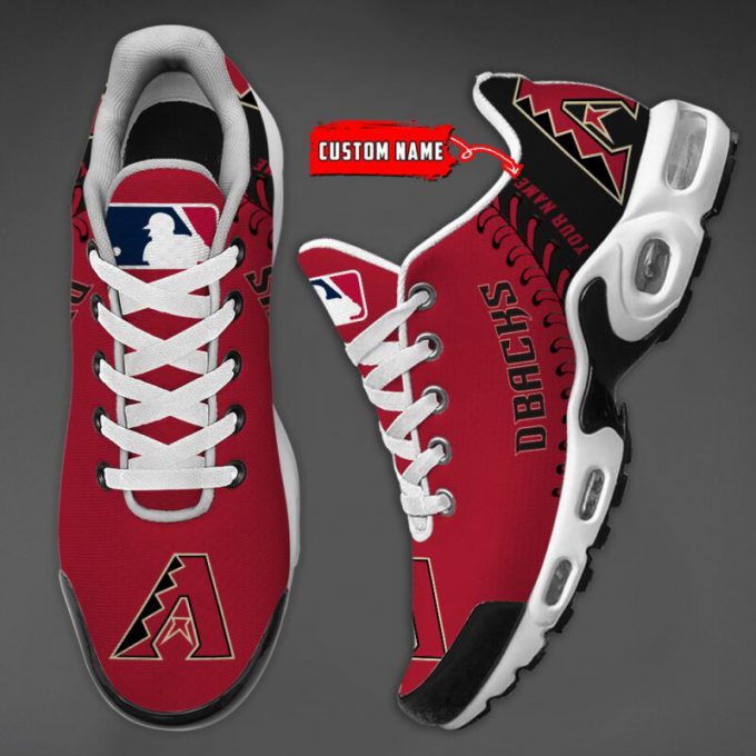 Arizona Diamondbacks Mlb Air Max Plus Sport Sneakers For Fan Gifts