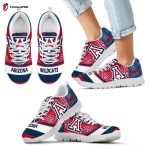 Arizona Wildcats Blue Red Unisex Running Shoes For Fans Gifts