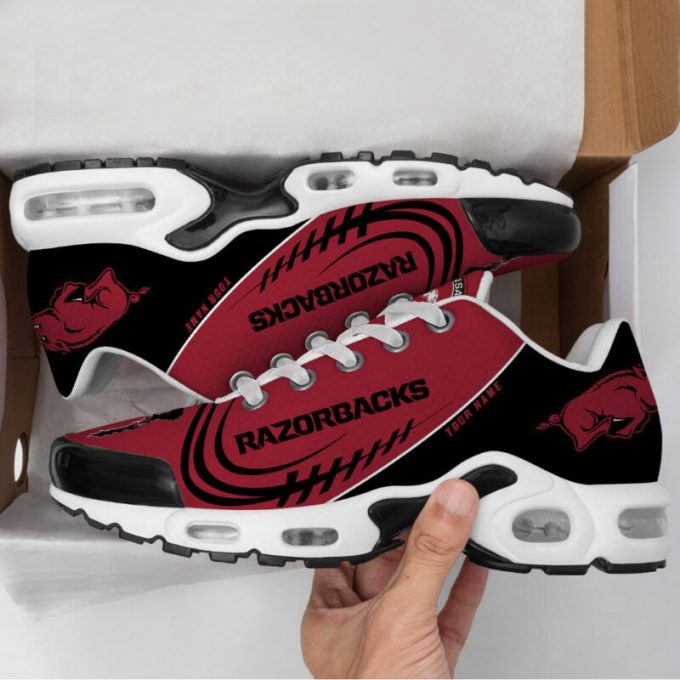 Arkansas Razorbacks Ncaa Air Max Plus Sport Sneakers For Fan Gifts