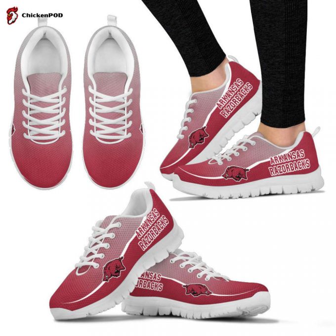 Arkansas Razorbacks Unisex Running Shoes For Fans Gifts