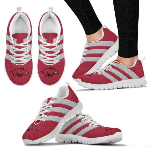 Arkansas Razorbacks Unisex Running Shoes For Fans Gifts