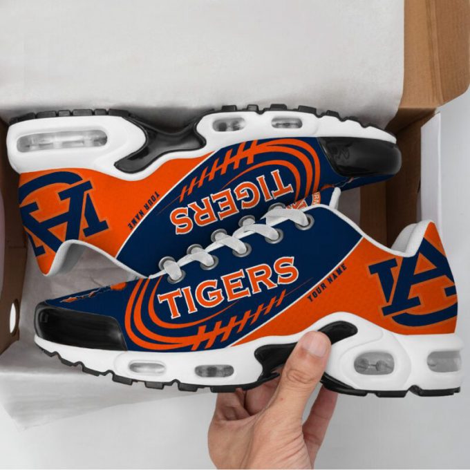 Auburn Tigers Ncaa Air Max Plus Sport Sneakers For Fan Gifts