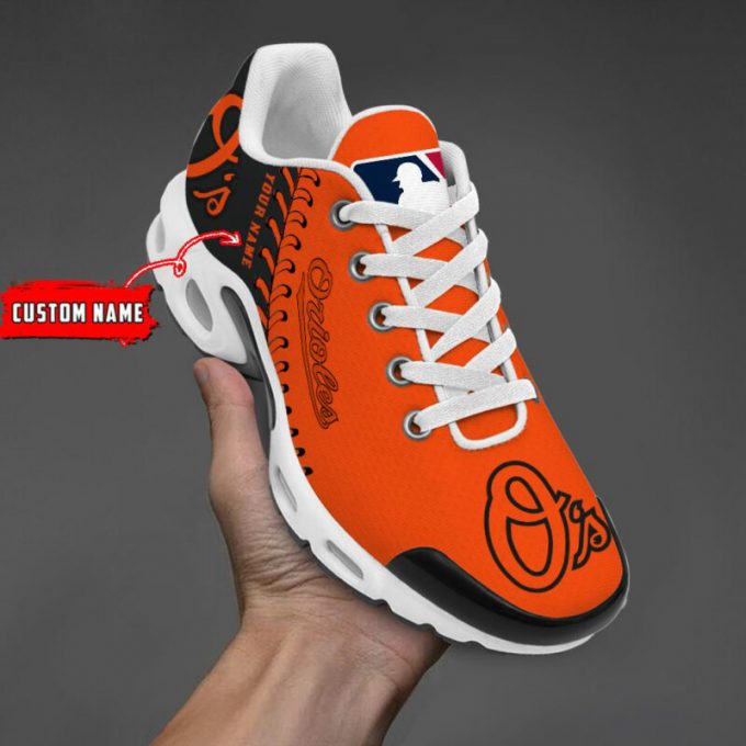 Baltimore Orioles Mlb Air Max Plus Sport Sneakers For Fan Gifts