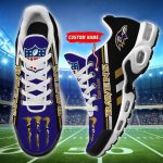 Baltimore Ravens NFL Air Max Plus Sport Sneakers For Fan Gifts