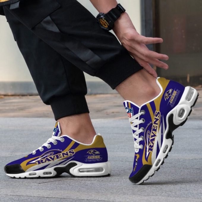 Baltimore Ravens Nfl Monster Air Max Plus Sport Sneakers For Fan Gifts