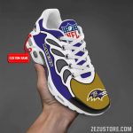 Baltimore Ravens NFL Premium Air Max Plus Sport Sneakers For Fan Gifts