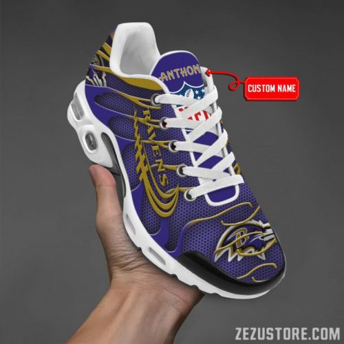 Baltimore Ravens NFL Premium Air Max Plus Sport Sneakers For Fan Gifts