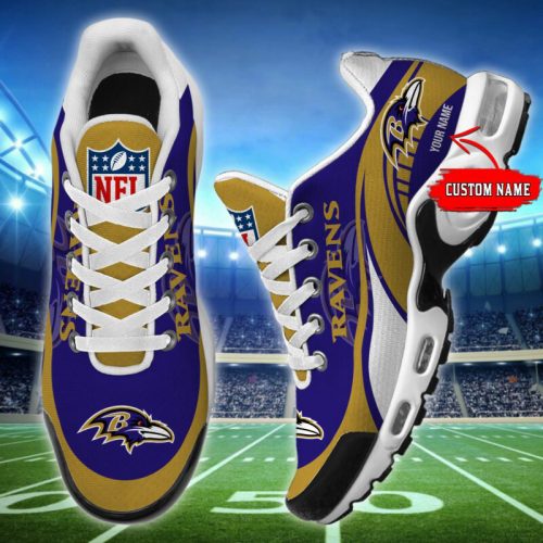 Baltimore Ravens NFL Teams Air Max Plus Sport Sneakers For Fan Gifts