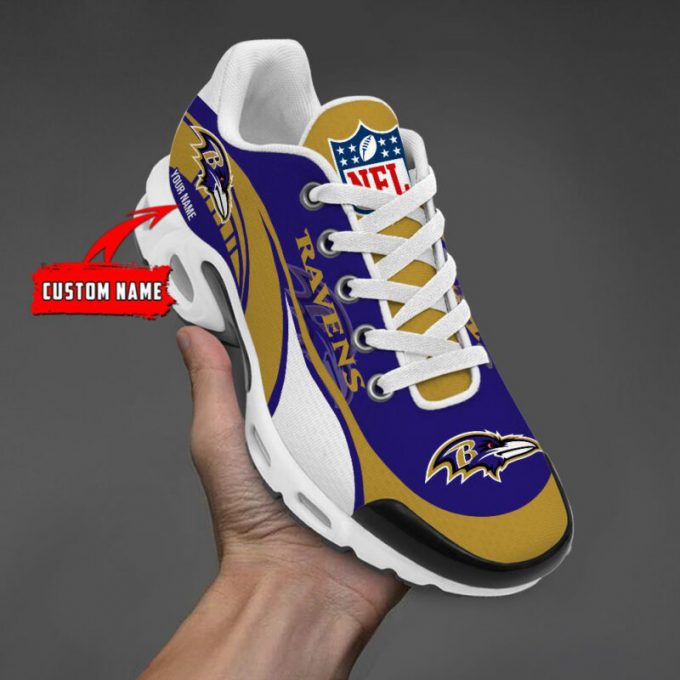 Baltimore Ravens Nfl Teams Air Max Plus Sport Sneakers For Fan Gifts