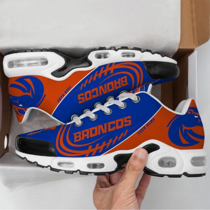 Boise State Broncos Ncaa Air Max Plus Sport Sneakers For Fan Gifts