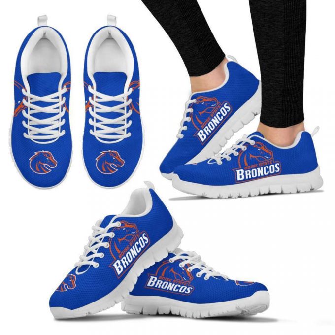 Boise State Broncos Unisex Running Shoes For Fans Gifts