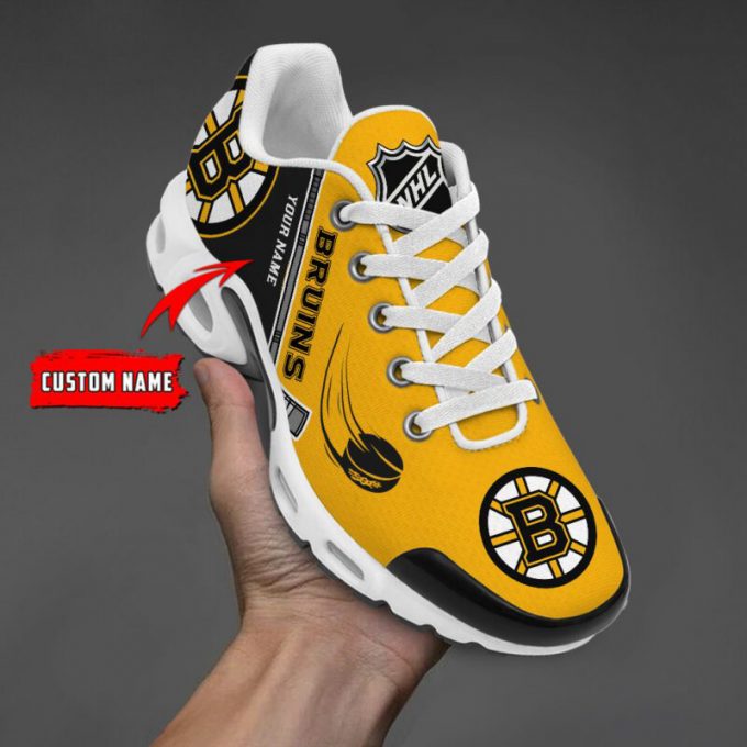 Boston Bruins Nhl Teams Air Max Plus Sport Sneakers For Fan Gifts