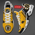 Boston Bruins NHL Teams Air Max Plus Sport Sneakers For Fan Gifts