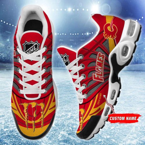 Calgary Flames NHL Air Max Plus Sport Sneakers For Fan Gifts