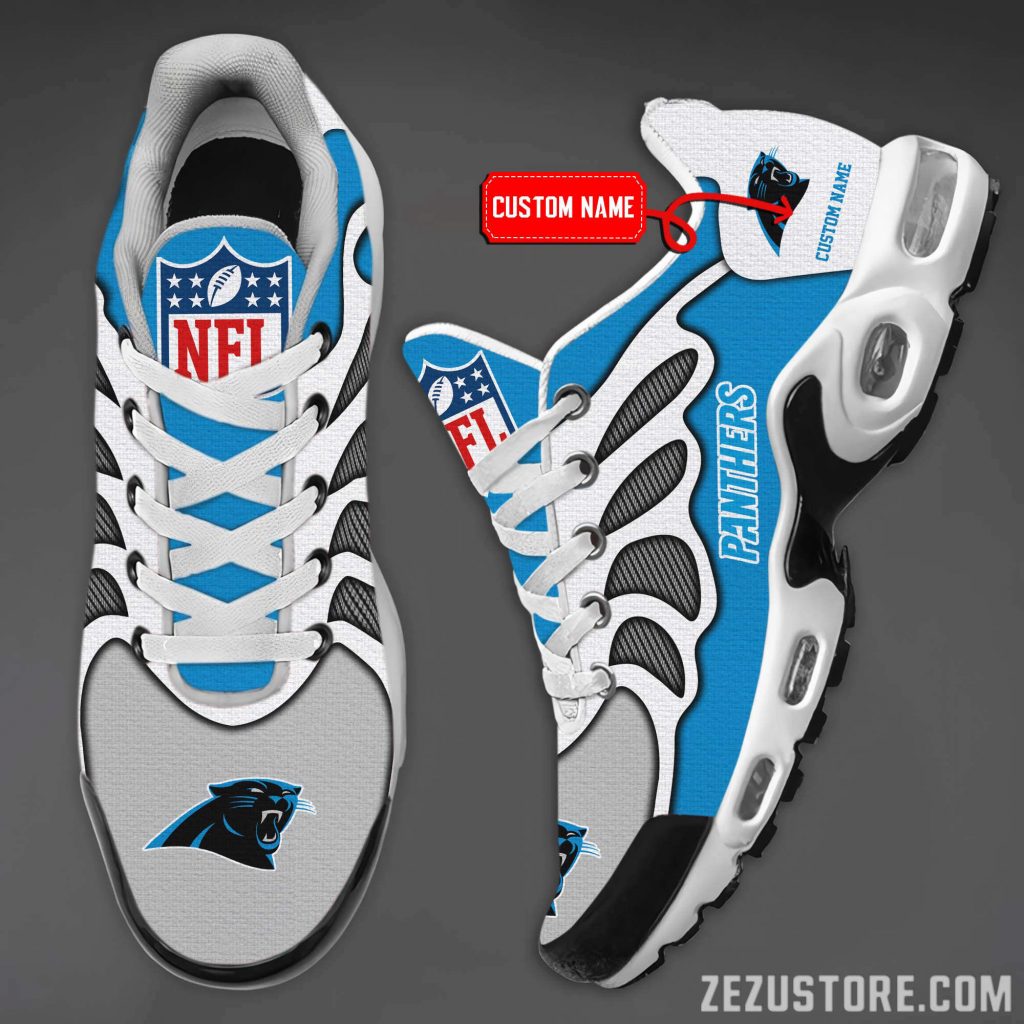 Carolina Panthers Nfl Premium Air Max Plus Sport Sneakers For Fan Gifts