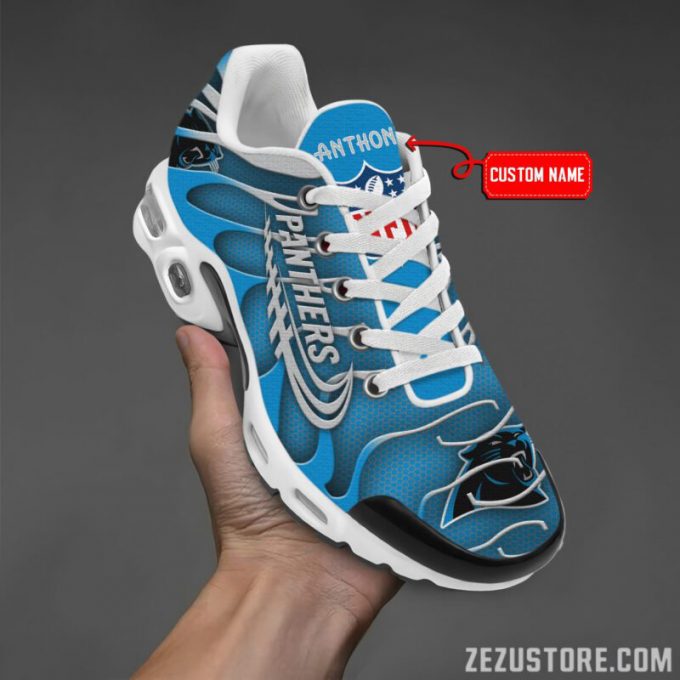 Carolina Panthers Nfl Premium Air Max Plus Sport Sneakers For Fan Gifts