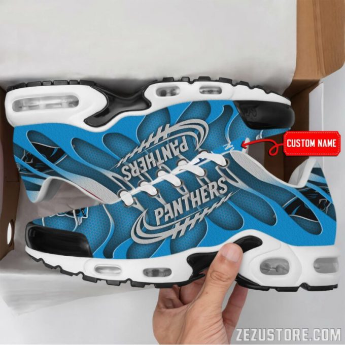 Carolina Panthers Nfl Premium Air Max Plus Sport Sneakers For Fan Gifts