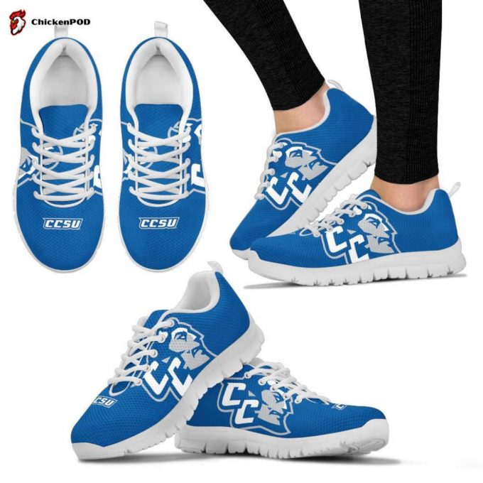 Central Connecticut State Blue Devils Unisex Running Shoes For Fans Gifts