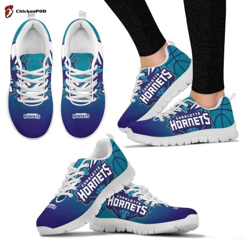 Charlotte Hornets Unisex Running Shoes For Fans Gifts