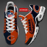 Chicago Bears NFL Half Color Air Max Plus Sport Sneakers For Fan Gifts