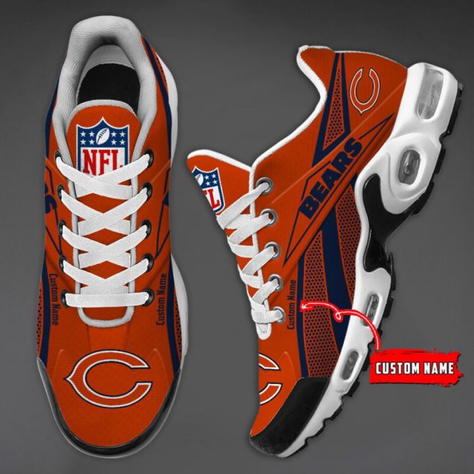 Chicago Bears Premium Nfl Air Max Plus Sport Sneakers For Fan Gifts