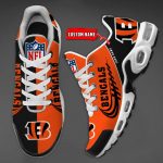 Cincinnati Bengals NFL Half Color Air Max Plus Sport Sneakers For Fan Gifts