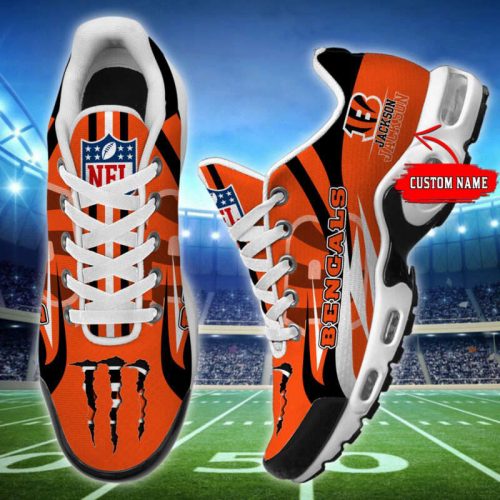 Cincinnati Bengals NFL Monster Air Max Plus Sport Sneakers For Fan Gifts